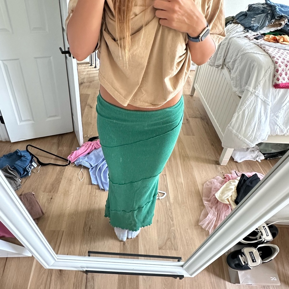 Green princess Polly maxi skirt!